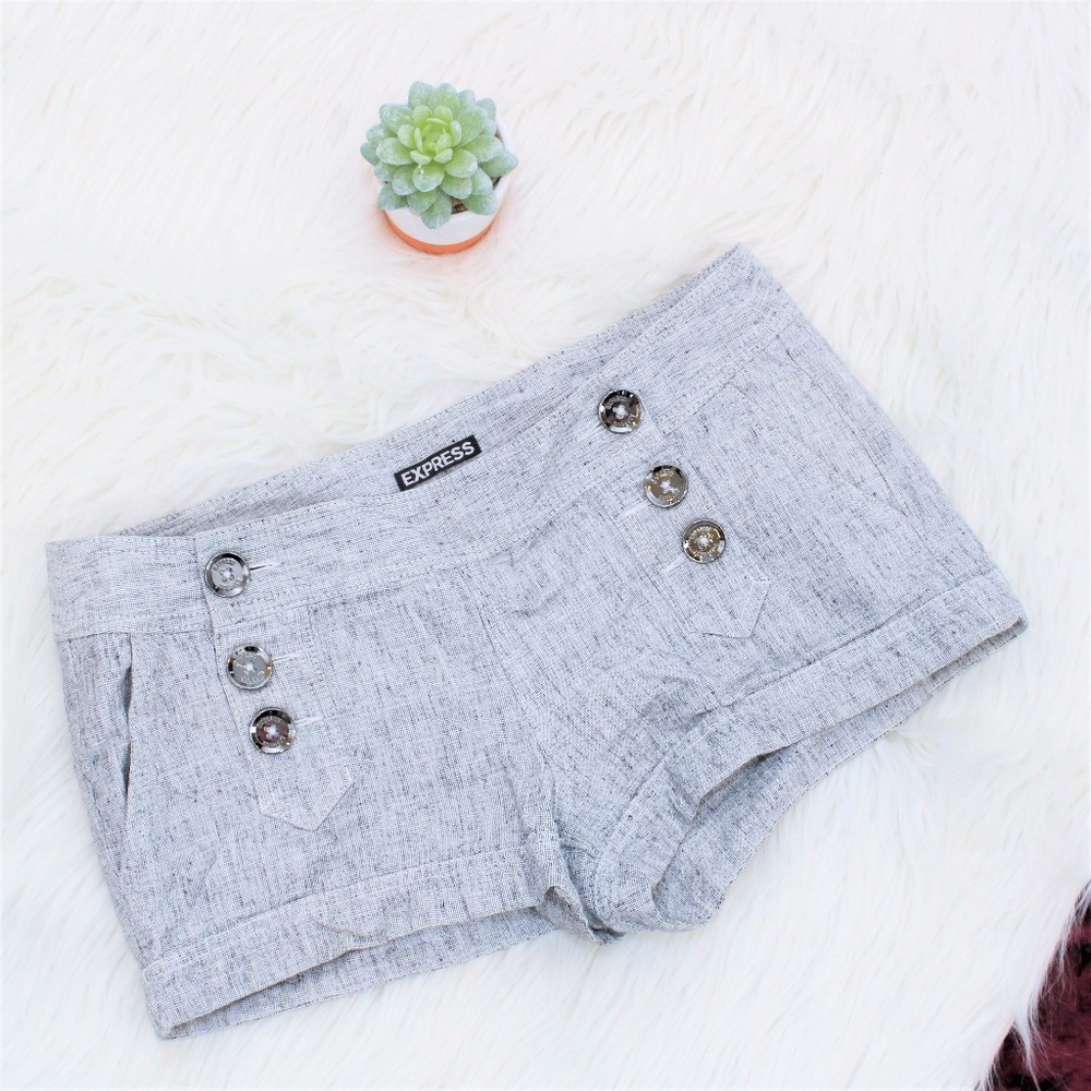 Express Double Button Shorts